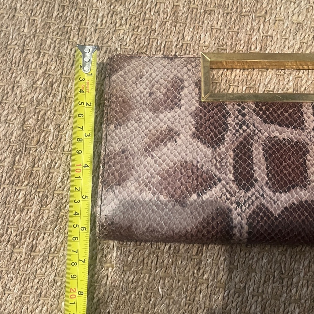 Stuart Weitzman python clutch - Picture 8 of 8